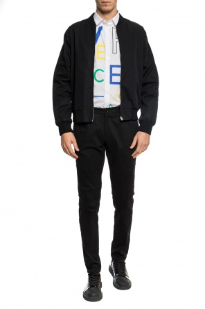 Printed shirt with logo pattern, zdjęcie 2 Printed shirt with logo pattern od Versace Jeans